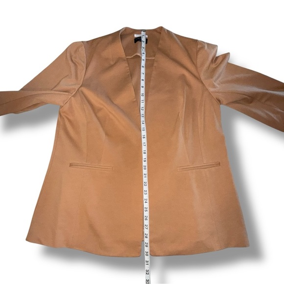LANE BRYANT Ponte Bryant Collarless Blazer - Tan Women’s 16 - Picture 11 of 16